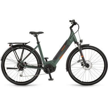 Bicicleta de paseo eléctrica WINORA YUCATAN i9 WAVE Verde 2020 0
